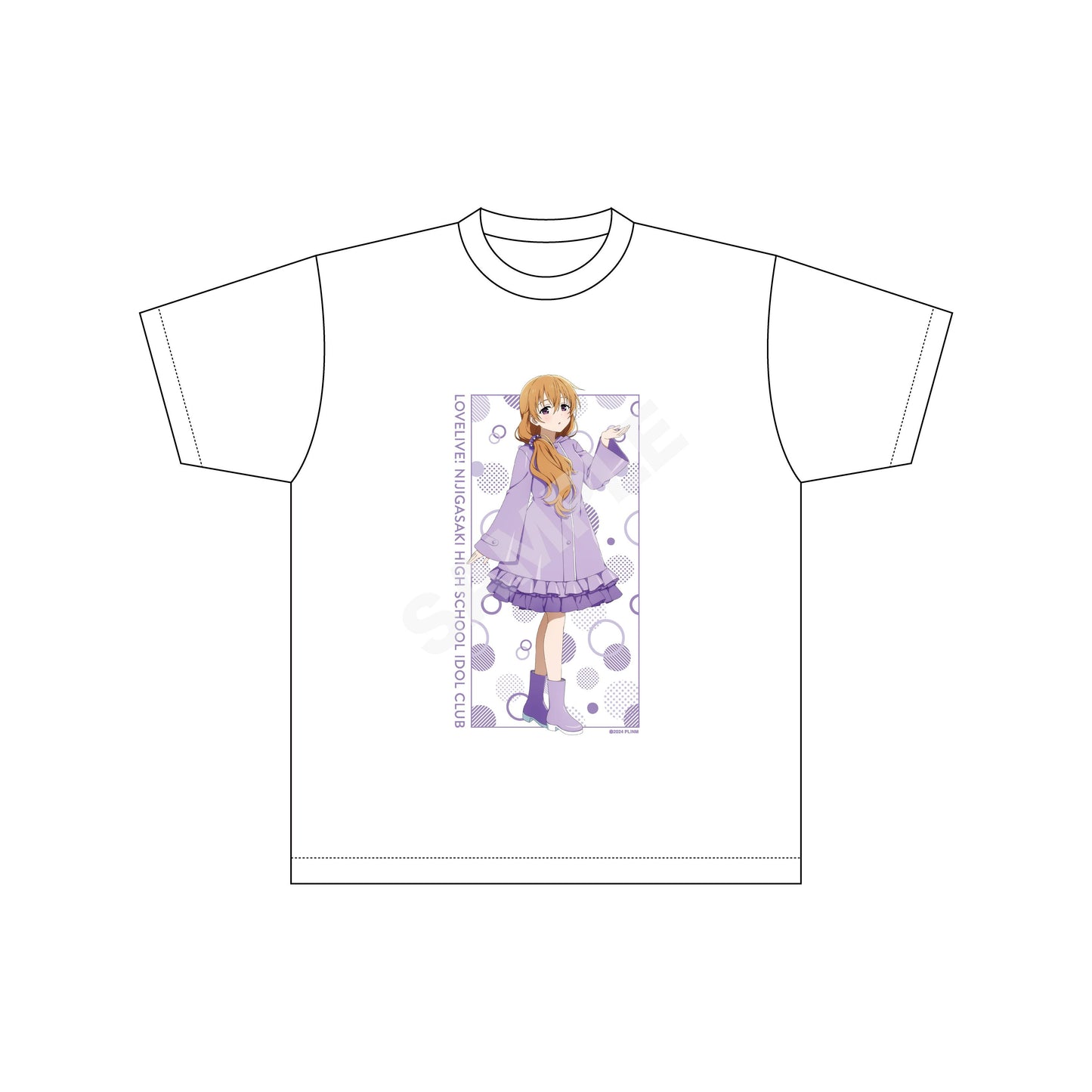 ラブライブ!虹ヶ咲學園スクールアイドル同好會（LoveLive!虹咲學園學園偶像同好會） 雨衣ver. 近江彼方 T恤 /G