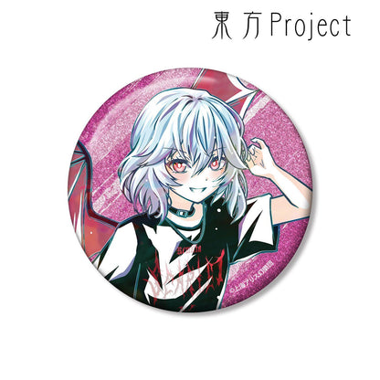 東方Project 松本能人插畫 蕾米莉亞·斯卡蕾特 現代風時尚ver. Ani-Art 75mm閃粉徽章