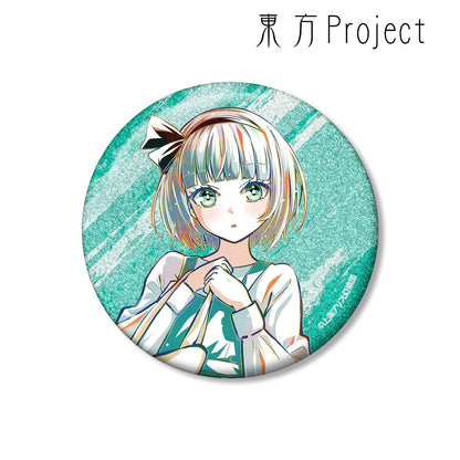 東方Project 松本能人イラスト 魂魄妖夢 現代風時尚ver. Ani-Art 75mm閃粉徽章