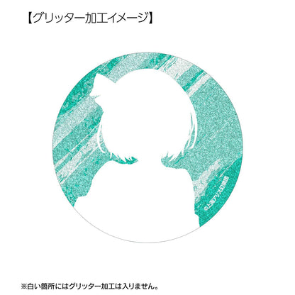 東方Project 松本能人イラスト 魂魄妖夢 現代風時尚ver. Ani-Art 75mm閃粉徽章