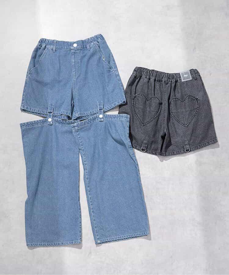 2WAY闊腿褲