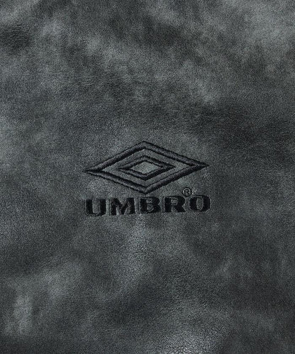 umbro × FREAK'S STORE 聯名款 做舊感 皮革 立領 夾克