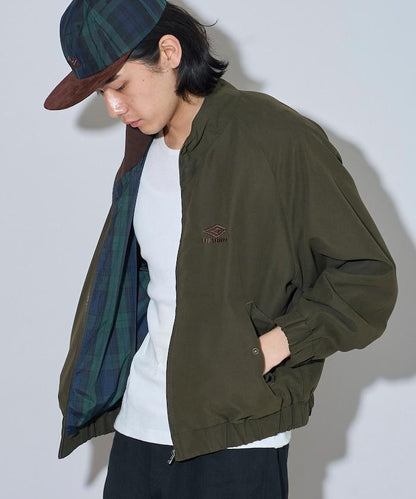umbro × FREAK'S STORE 聯名 斜紋布 立領 夾克