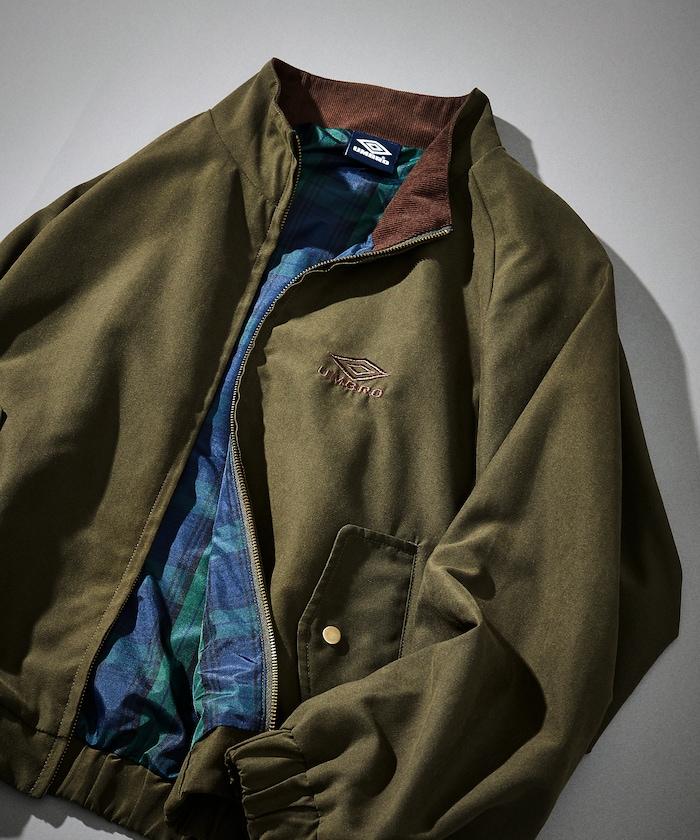 umbro × FREAK'S STORE 聯名 斜紋布 立領 夾克