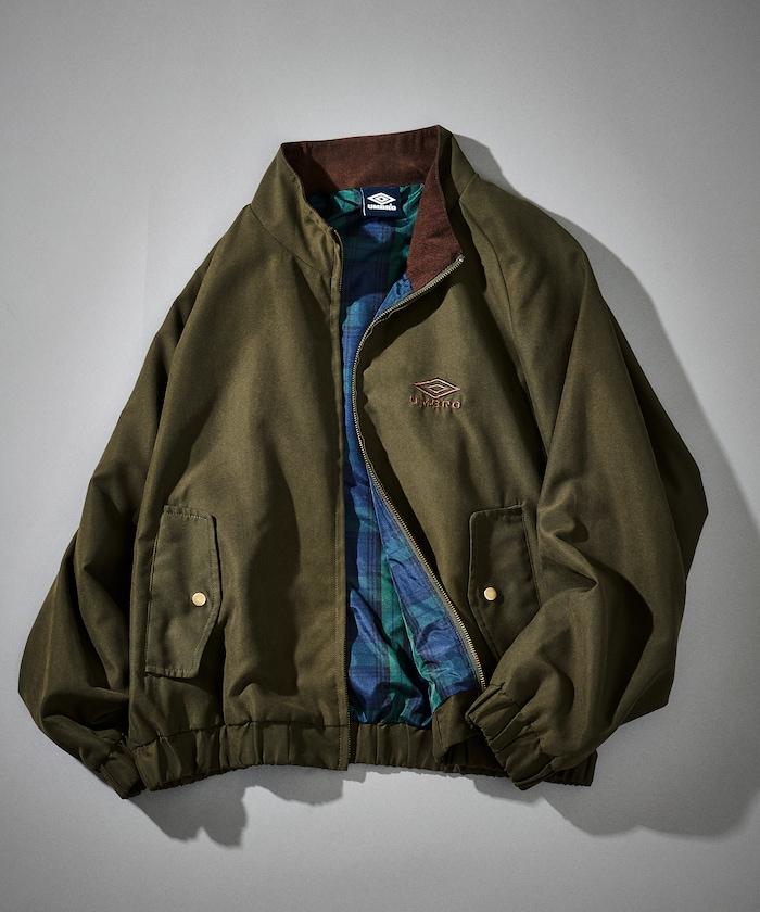 umbro × FREAK'S STORE 聯名 斜紋布 立領 夾克