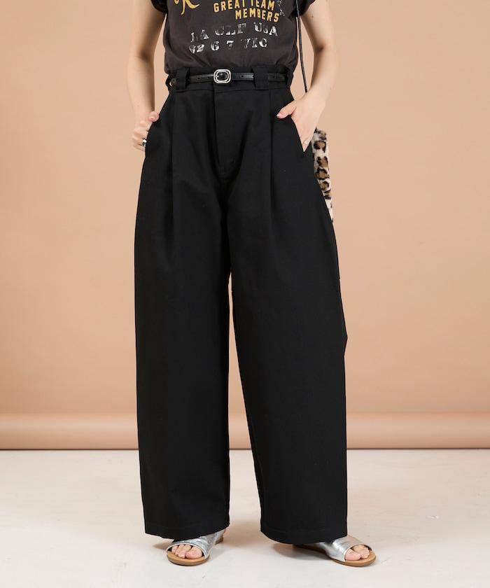 Dickies 聯名 彎刀闊腿褲
