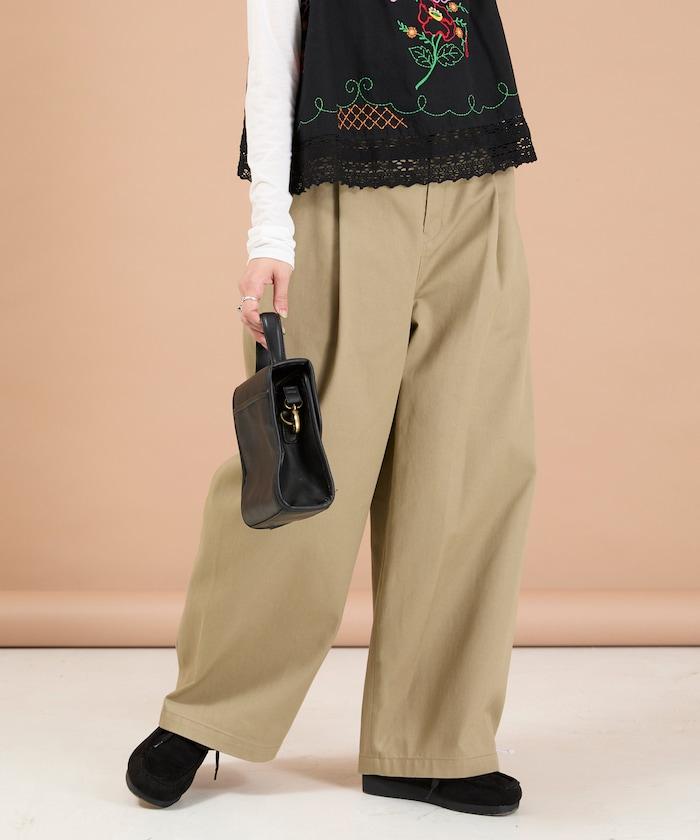 Dickies 聯名 彎刀闊腿褲