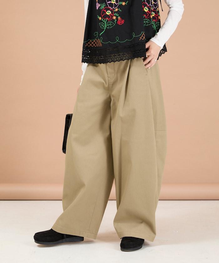 Dickies 聯名 彎刀闊腿褲