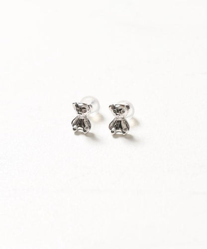SILVER925 BEAR 耳釘/雙耳用