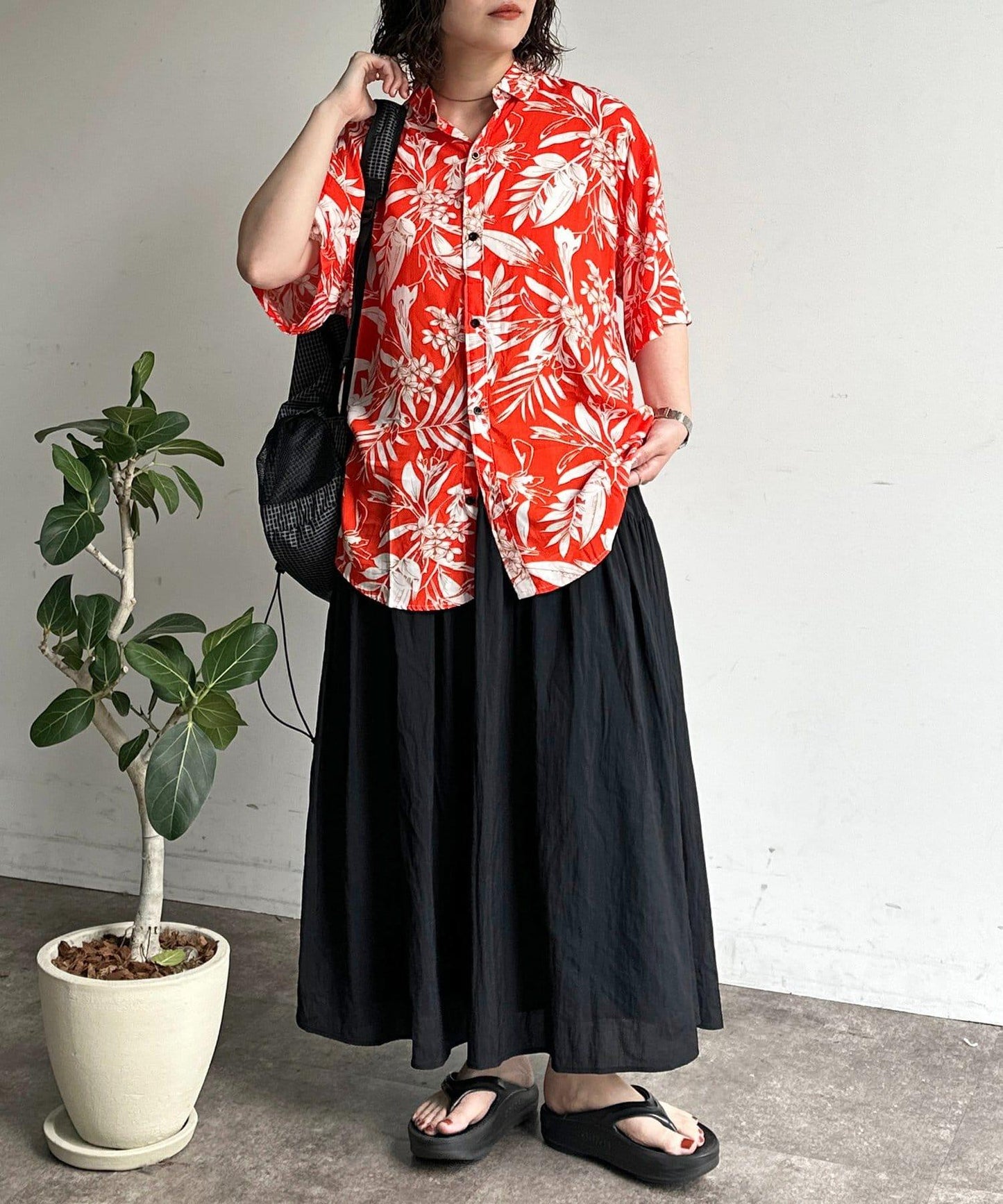 拼色夏威夷襯衫