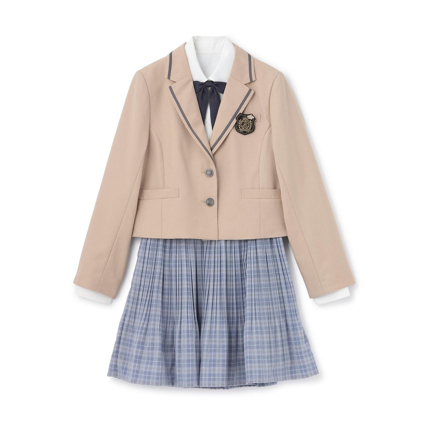 【商品】畢業服 5件套 夾克+百褶半身裙套裝