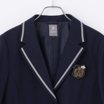 【商品】【畢業服】【5件套】撞色滾邊夾克套裝