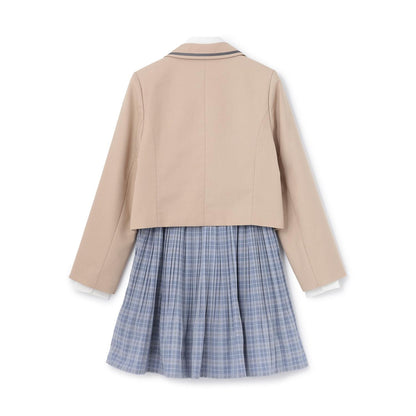 【商品】畢業服 5件套 夾克+百褶半身裙套裝