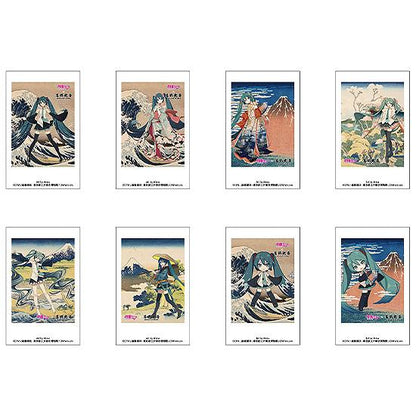 葛飾北斎×《初音未來》 iXima 拍立得卡牌【BOX/8枚入り】