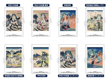 葛飾北斎×《初音未來》 iXima 拍立得卡牌【BOX/8枚入り】