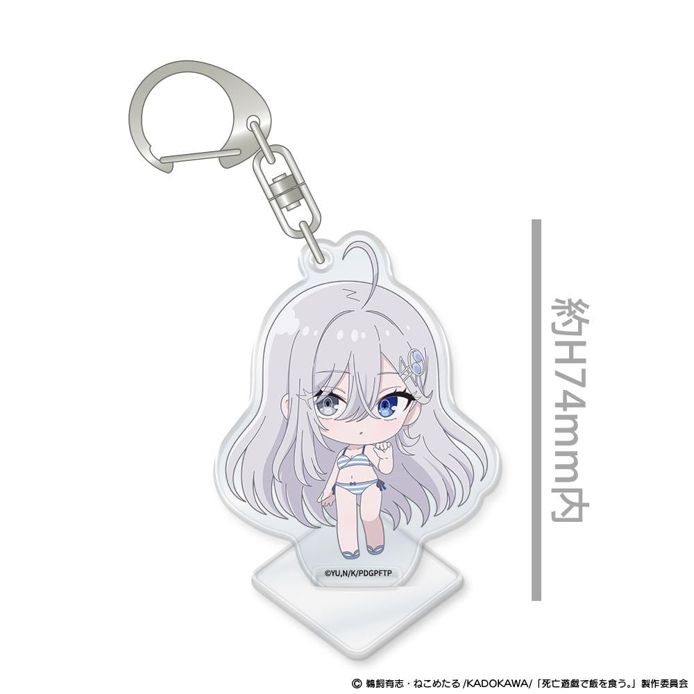 死亡遊戱で飯を食う。（在死亡遊戲中吃掉一切） ちゃ～むdeすたんど！ 幽鬼 CLOUDY BEACH ver. 立牌