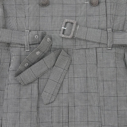 【商品】【畢業服】【5件套】撞色滾邊夾克套裝