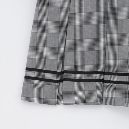 【商品】【畢業服】【5件套】撞色滾邊夾克套裝