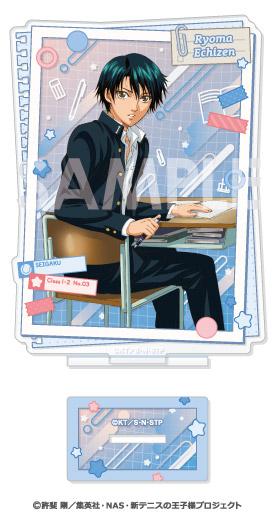 新テニスの王子様（新網球王子） 王子們的學園生活系列 越前リョーマ 亞克力立牌