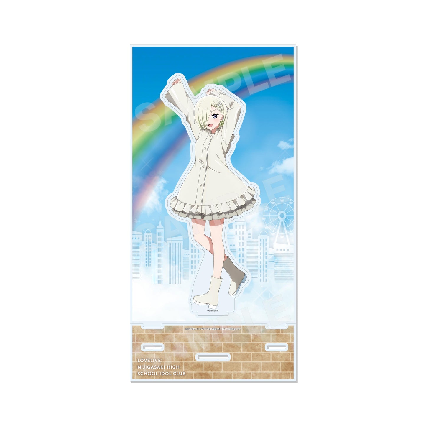 ラブライブ!虹ヶ咲學園スクールアイドル同好會（LoveLive!虹咲學園學園偶像同好會） 雨衣ver. 背景亞克力立牌 L款 米婭·泰勒