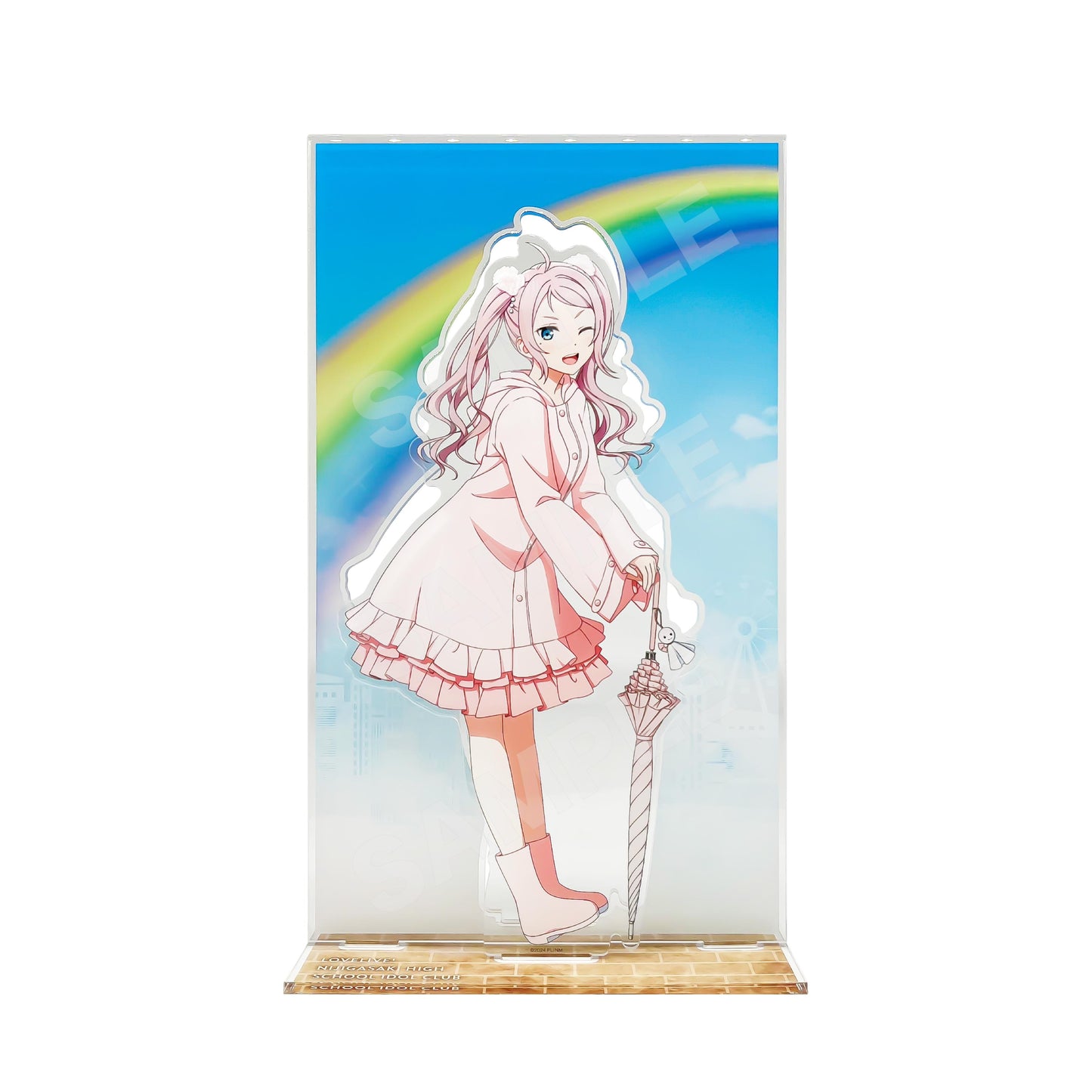 ラブライブ!虹ヶ咲學園スクールアイドル同好會（LoveLive!虹咲學園學園偶像同好會） 雨衣ver. 鍾嵐珠 附背景亞克力立牌 M款