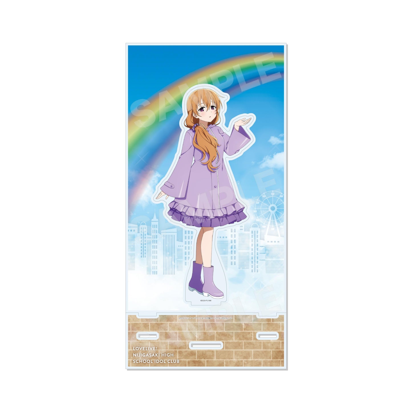 ラブライブ!虹ヶ咲學園スクールアイドル同好會（LoveLive!虹咲學園學園偶像同好會） 雨衣ver. 背景亞克力立牌 /G 近江彼方