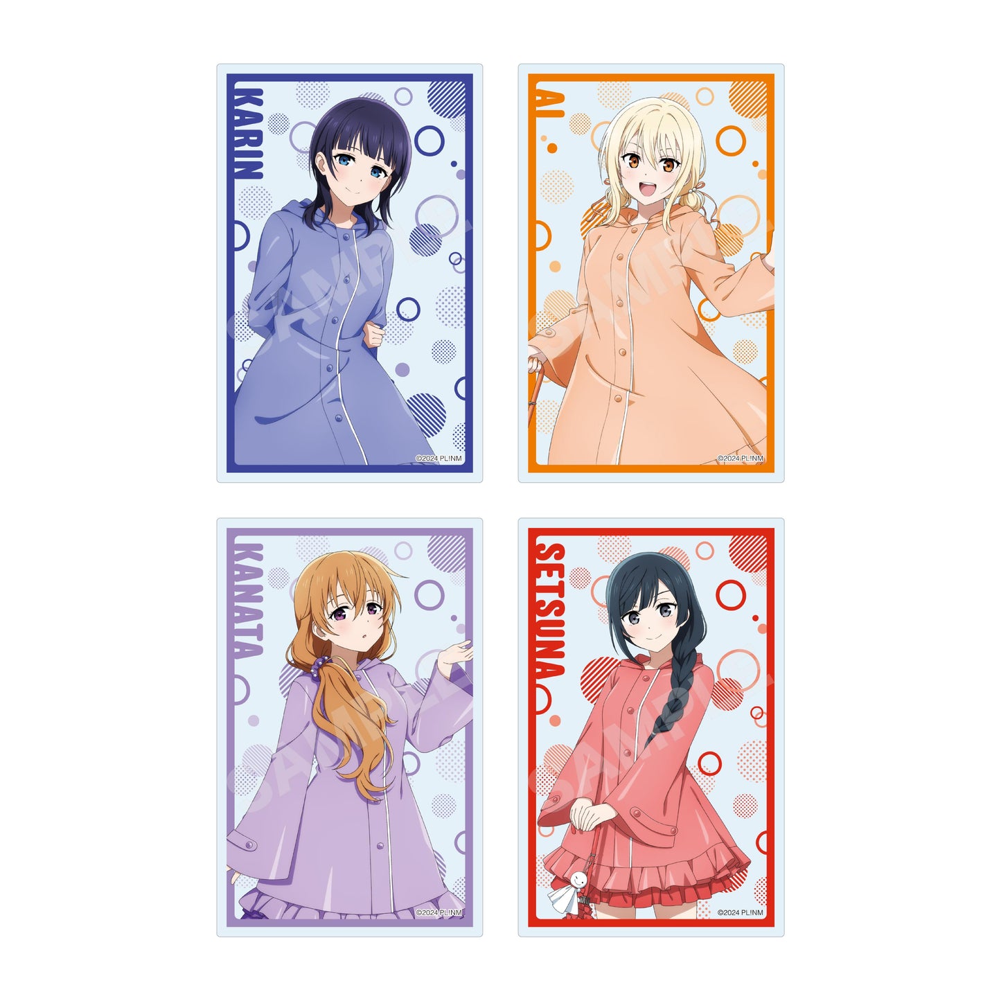 ラブライブ!虹ヶ咲學園スクールアイドル同好會（LoveLive!虹咲學園學園偶像同好會） 雨衣ver. 透明卡 【完整BOX／13包入】