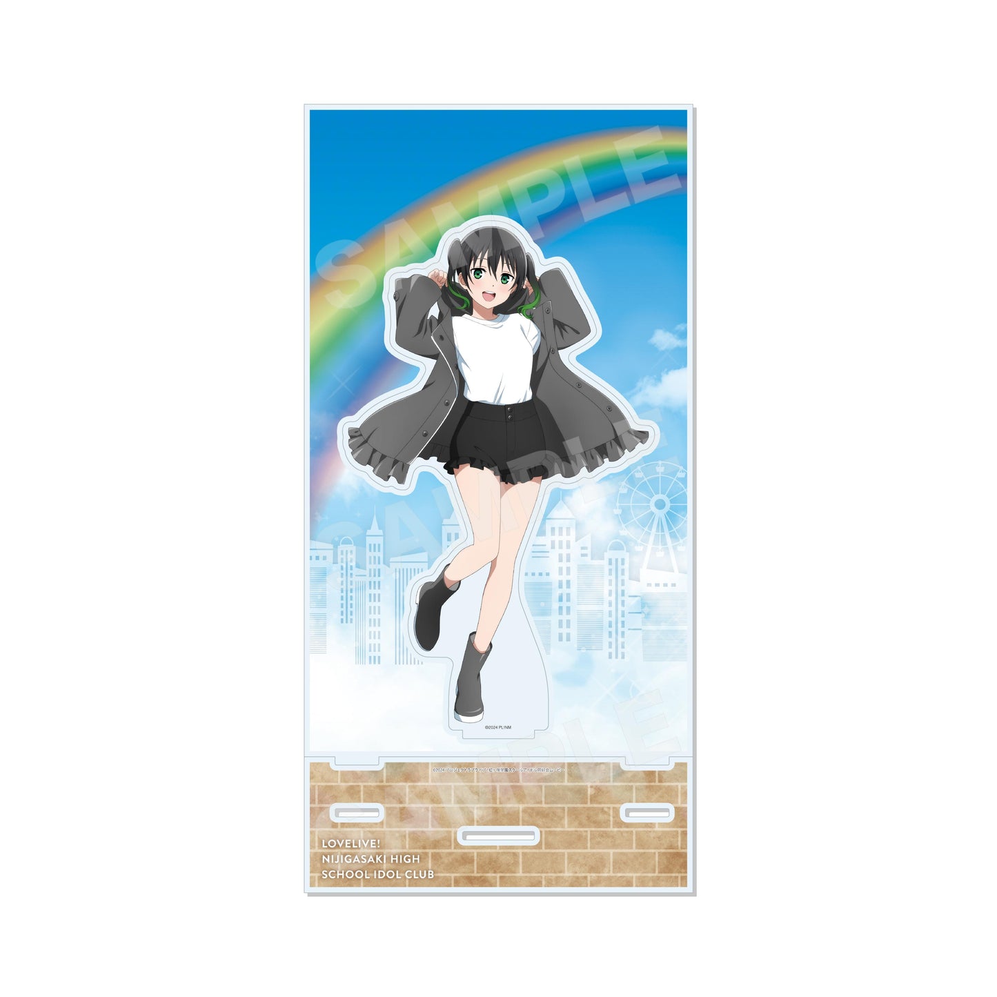 ラブライブ!虹ヶ咲學園スクールアイドル同好會（LoveLive!虹咲學園學園偶像同好會） 雨衣ver. 背景亞克力立牌 /A 高咲侑