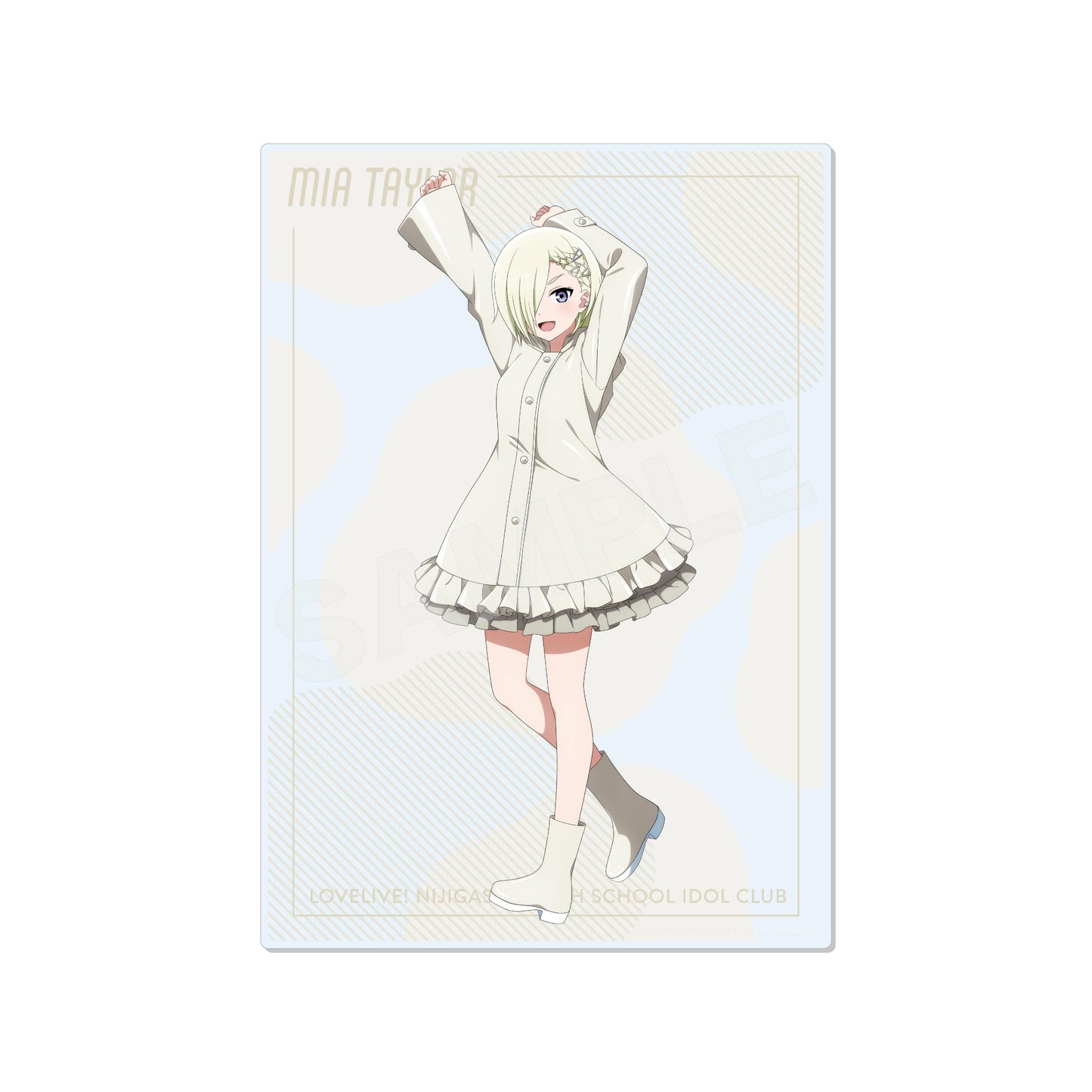ラブライブ!虹ヶ咲學園スクールアイドル同好會（LoveLive!虹咲學園學園偶像同好會） 雨衣ver. 亞克力板 L 米婭·泰勒