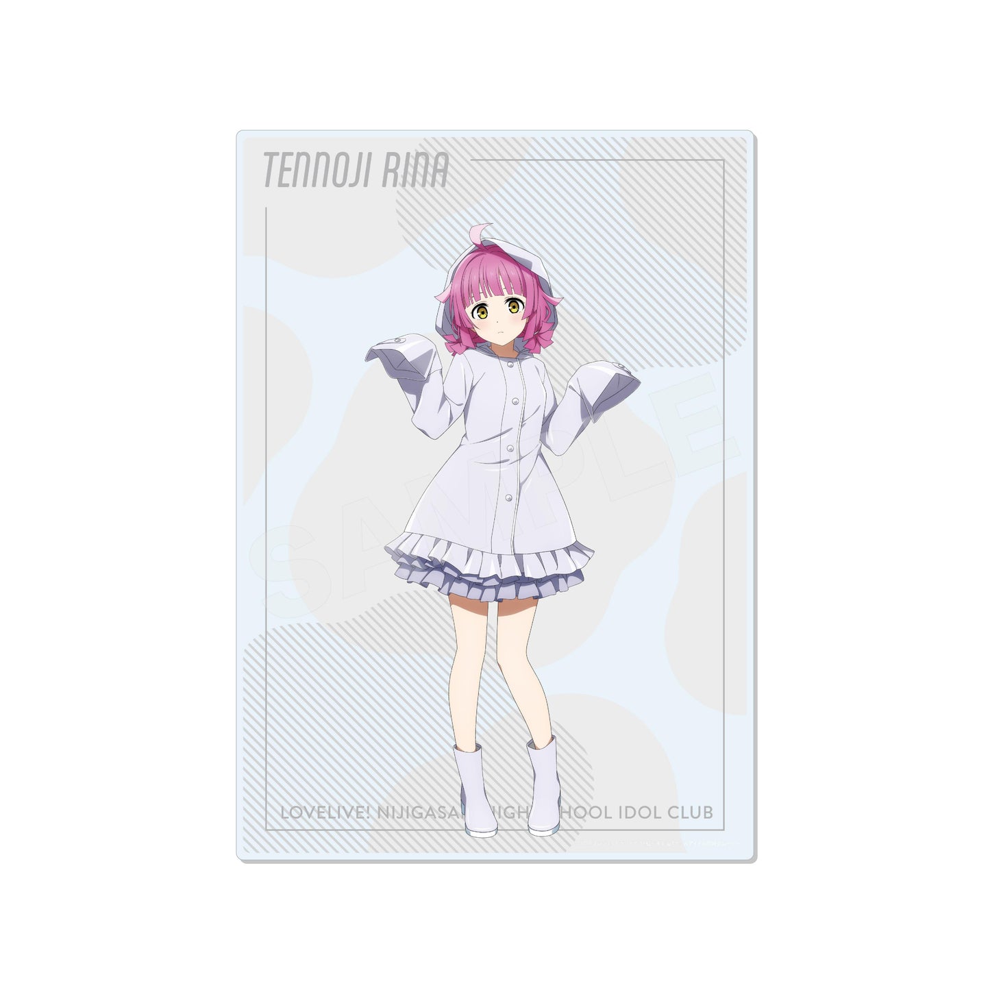 ラブライブ!虹ヶ咲學園スクールアイドル同好會（LoveLive!虹咲學園學園偶像同好會） 雨衣ver. 天王寺璃奈 亞克力立牌 /J