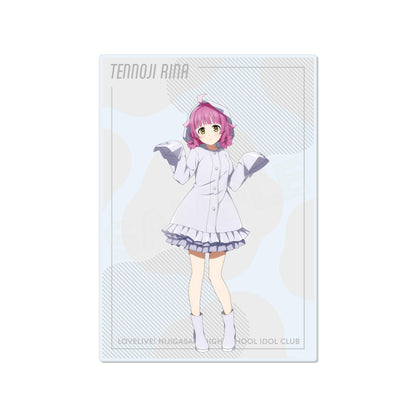 ラブライブ!虹ヶ咲學園スクールアイドル同好會（LoveLive!虹咲學園學園偶像同好會） 雨衣ver. 天王寺璃奈 亞克力立牌 /J