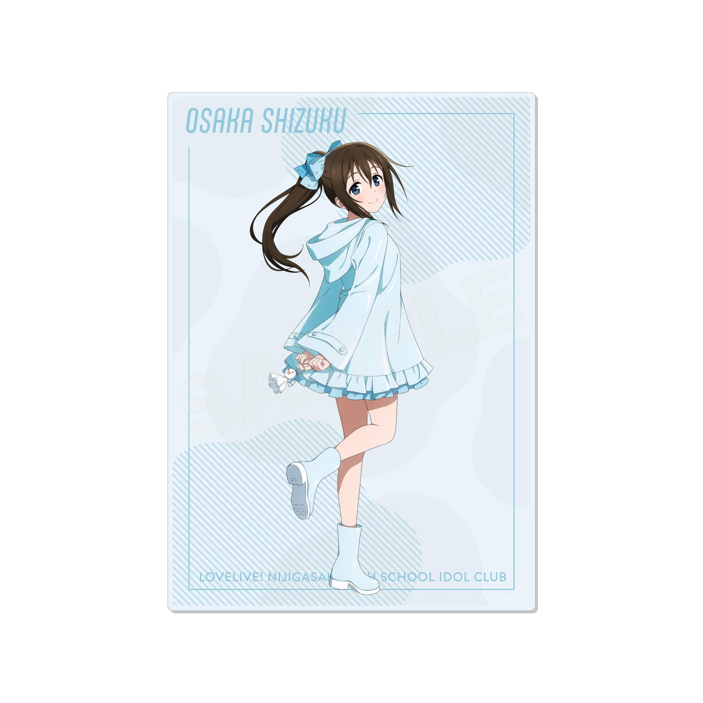 ラブライブ!虹ヶ咲學園スクールアイドル同好會（LoveLive!虹咲學園學園偶像同好會） 雨衣ver. 亞克力立牌 D款 桜坂しずく