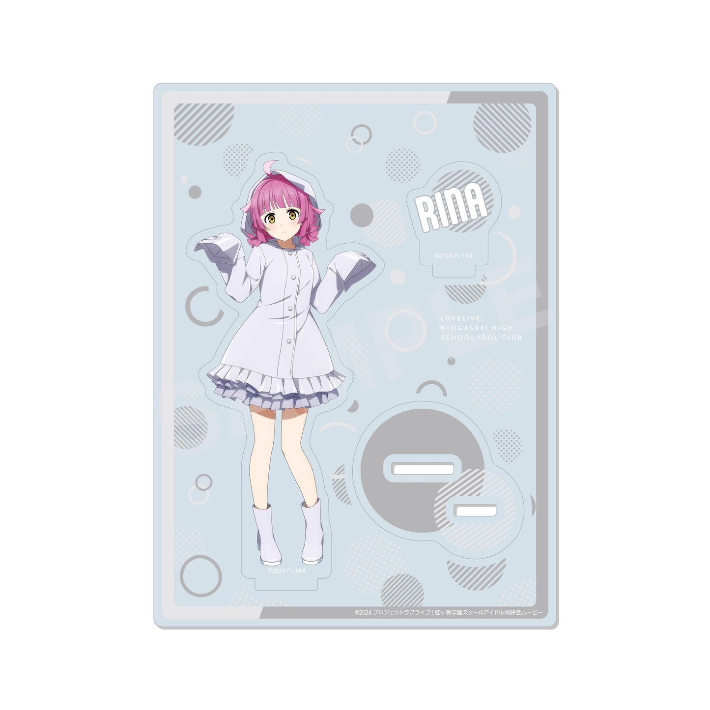 ラブライブ!虹ヶ咲學園スクールアイドル同好會（LoveLive!虹咲學園學園偶像同好會） 雨衣ver. 亞克力立牌 J款 天王寺璃奈