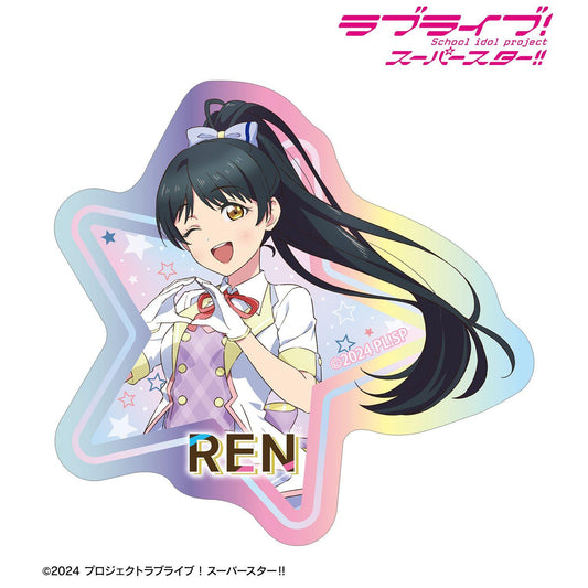 ラブライブ！スーパースター!!（LoveLive! Superstar!!） 描き下ろし 葉月 戀 MIRACLE NEW STORY ver. 鐳射異形貼紙