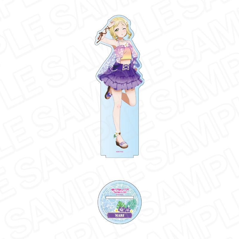 ラブライブ!サンシャイン!!（LoveLive!Sunshine!!） 小原鞠莉 亞克力立牌 阿羅哈服裝ver.