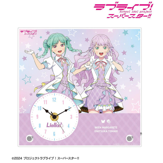 ラブライブ！スーパースター!!（LoveLive! Superstar!!） 描き下ろし 3期生 MIRACLE NEW STORY ver. 亞克力立牌時鐘