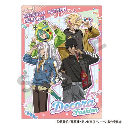 家庭教師ヒットマンREBORN！（家庭教師HITMAN REBORN!） 單層透明文件夾 紅色 DECORA FASHION