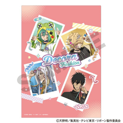 家庭教師ヒットマンREBORN！（家庭教師HITMAN REBORN!） 單層透明文件夾 紅色 DECORA FASHION