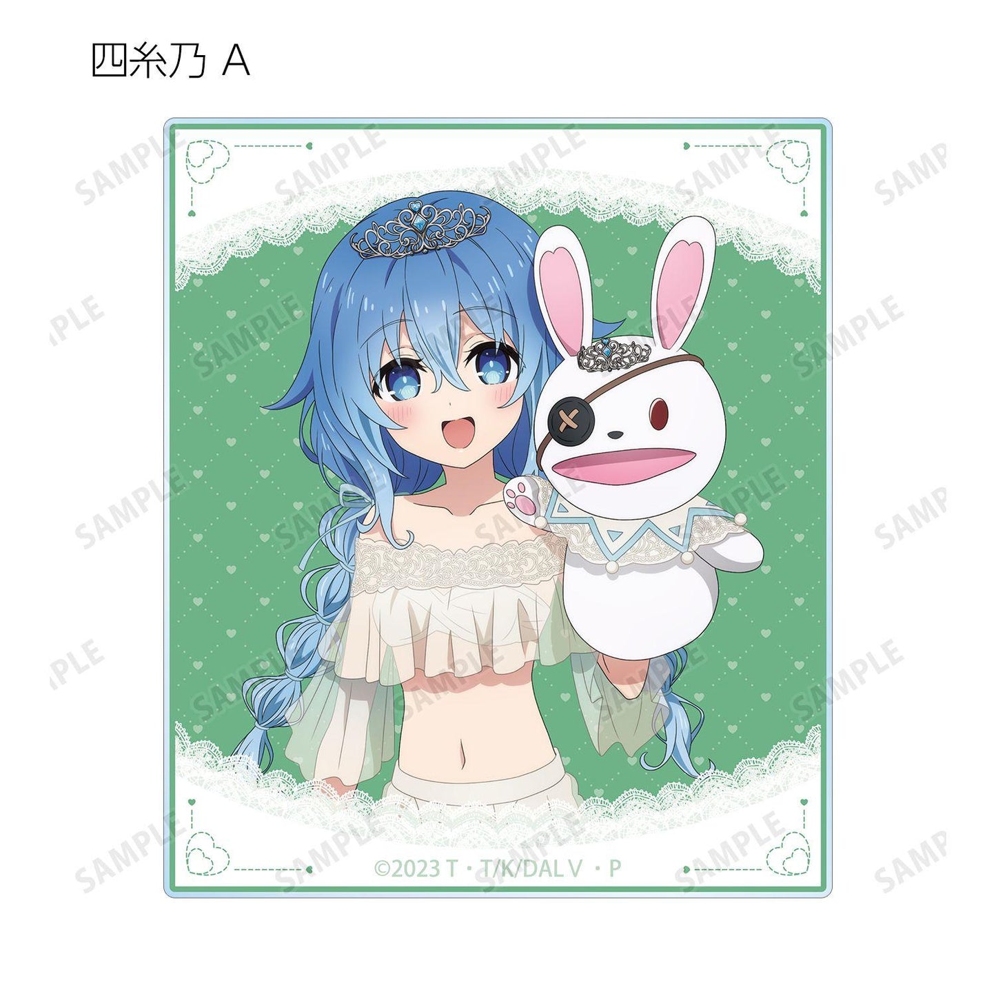 約會大作戰（約會大作戰） 描き下ろし プリンセス玉座ver. 亞克力卡牌 12包入