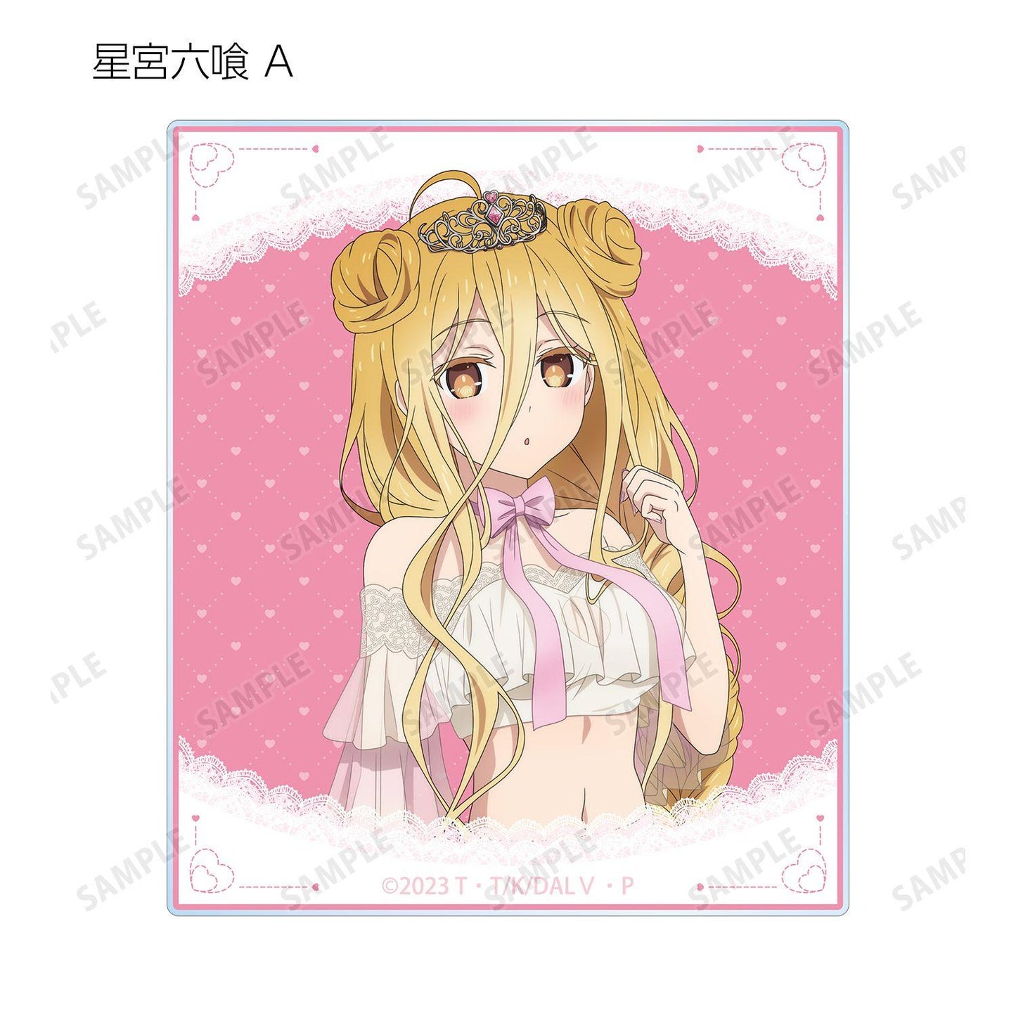 約會大作戰（約會大作戰） 描き下ろし プリンセス玉座ver. 亞克力卡牌 12包入