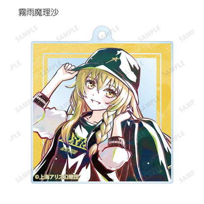 東方Project 松本能人插畫 現代風時尚ver. 交易型Ani-Art 亞克力鑰匙扣 8個裝