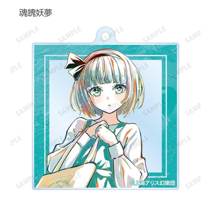 東方Project 松本能人插畫 現代風時尚ver. 交易型Ani-Art 亞克力鑰匙扣 8個裝