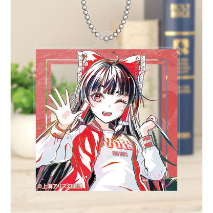 東方Project 松本能人插畫 現代風時尚ver. 交易型Ani-Art 亞克力鑰匙扣 8個裝