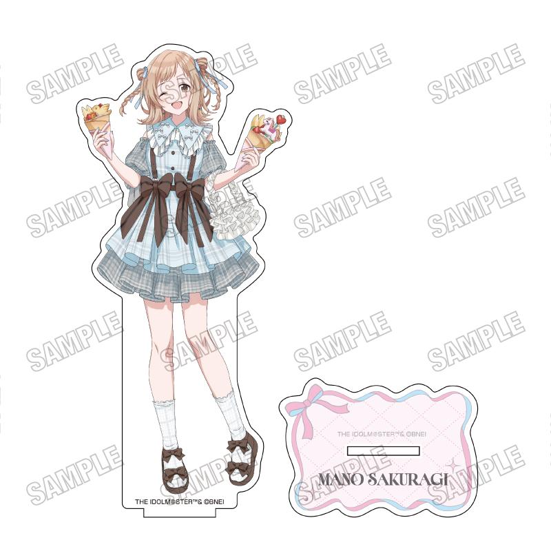 アイドルマスター シャイニーカラーズ（偶像大師 閃耀色彩） 描き下ろしBIGアクリルスタンド(1) 櫻木真乃 亞克力立牌