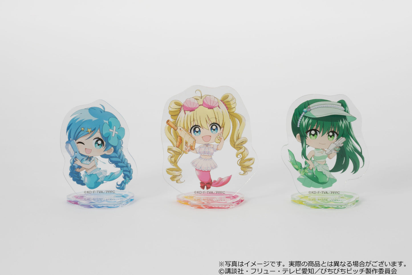 マーメイドメロディー 《人魚的旋律》 迷你亞克力立牌 Splash Party ver. 露西亞 迷你