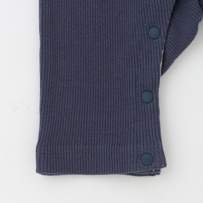 刺繡領連體衣