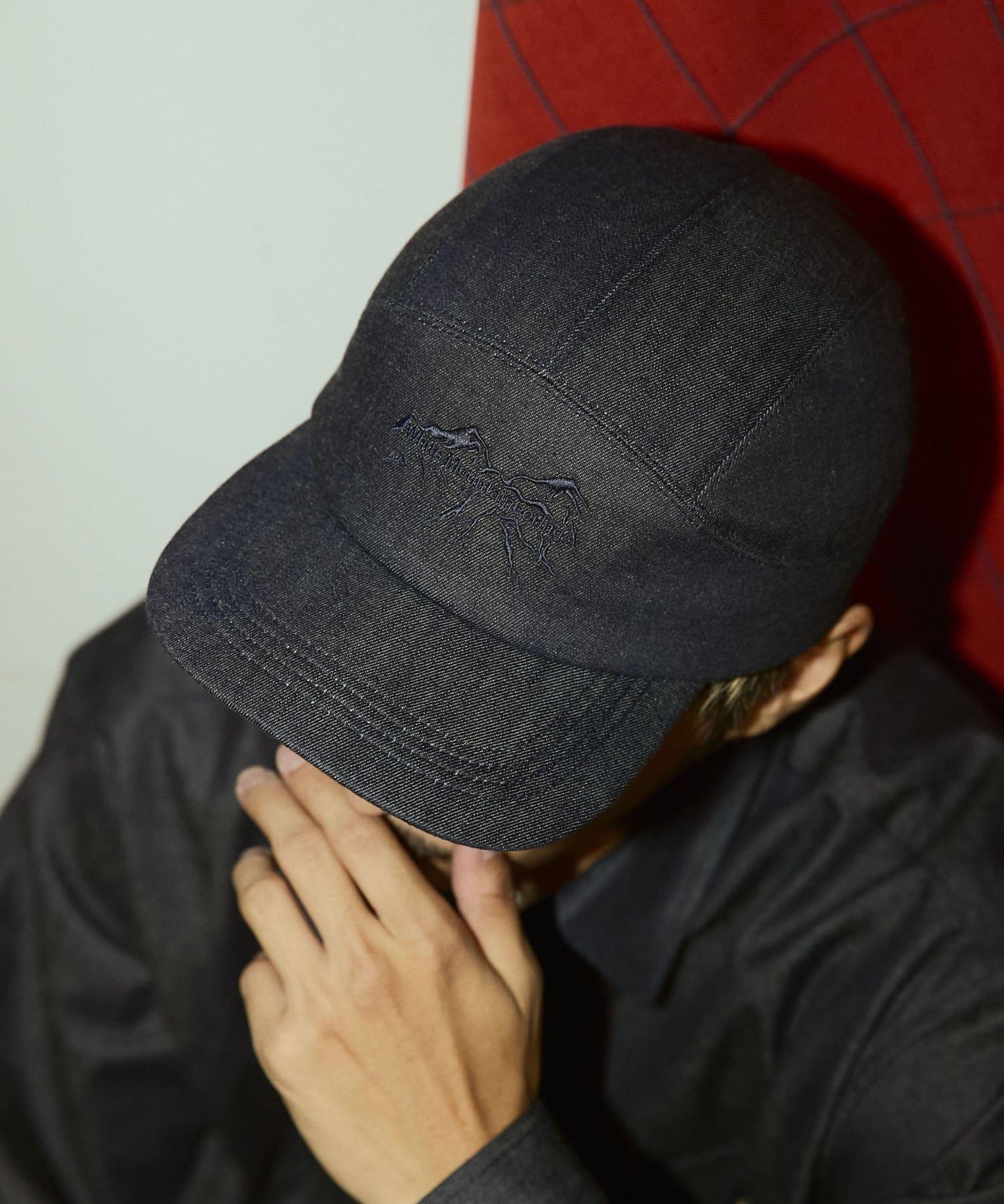 White Mountaineering×EKAL DENIM EMBROIDERY CAP 聯名款 棒球帽