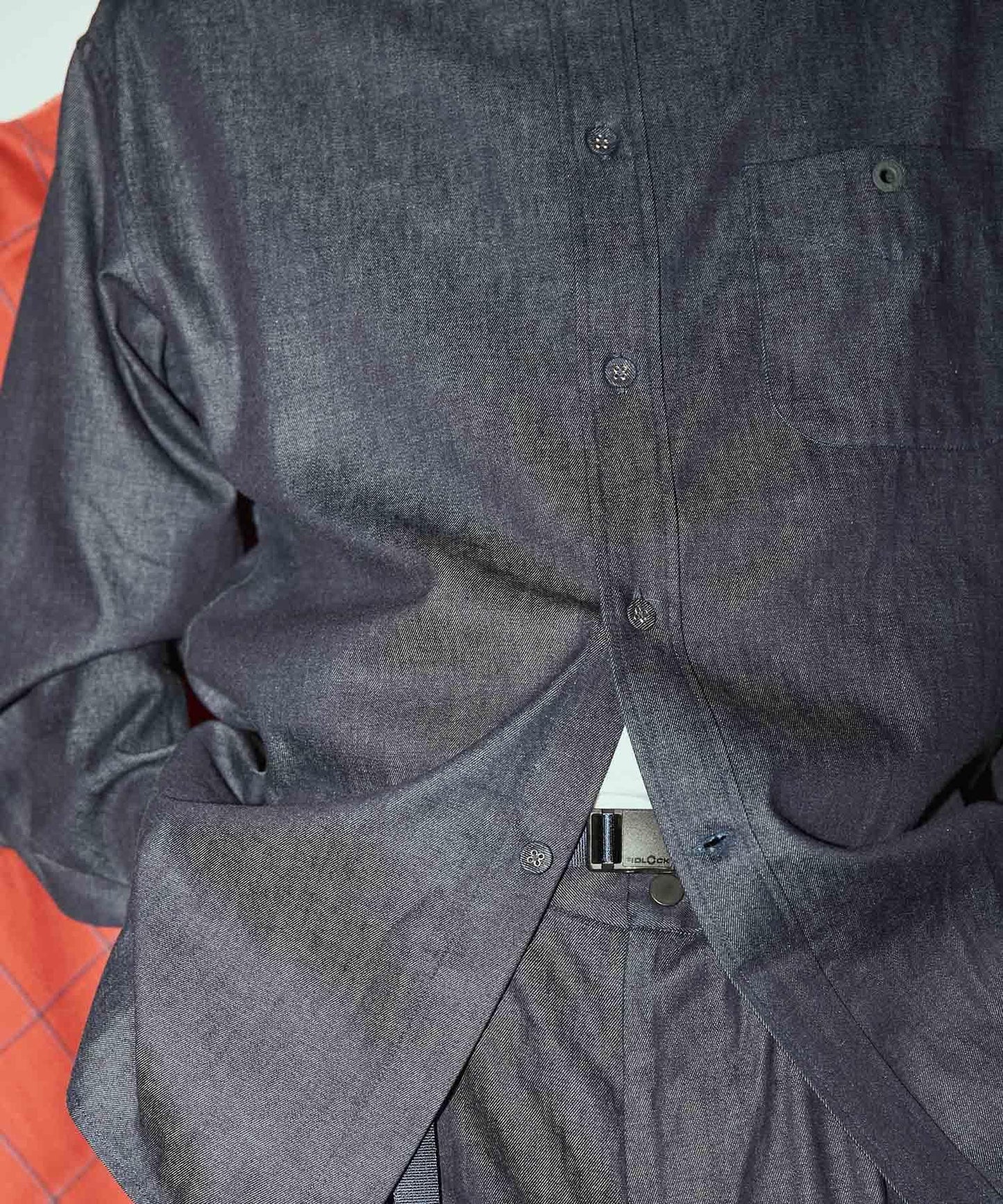 White Mountaineering×EKAL MID GUSSET SLEEVE EYELET POCKET SHIRTS 聯名襯衫