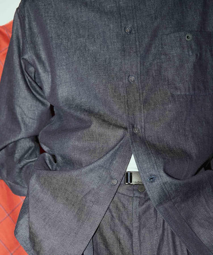 White Mountaineering×EKAL MID GUSSET SLEEVE EYELET POCKET SHIRTS 聯名襯衫