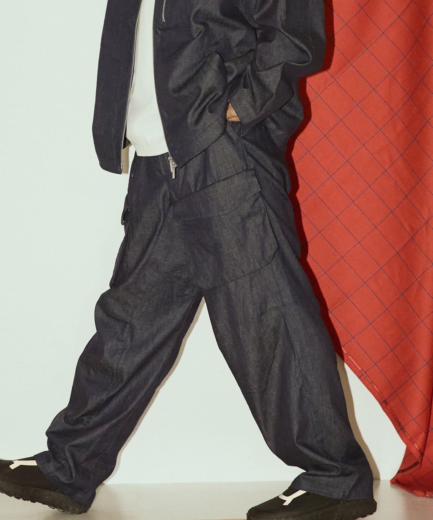 White Mountaineering×EKAL BIKER PANTS 聯名款